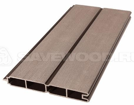 Заборный профиль из ДПК Savewood SW Agger матовый терракот купить в Югорске