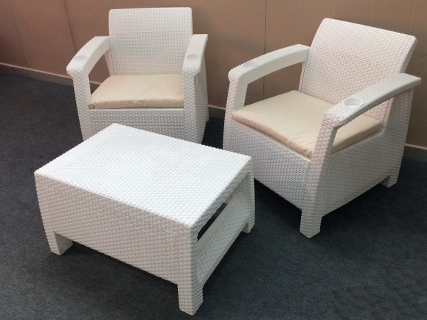 Комплект Yalta Balcony Set белый купить в Югорске