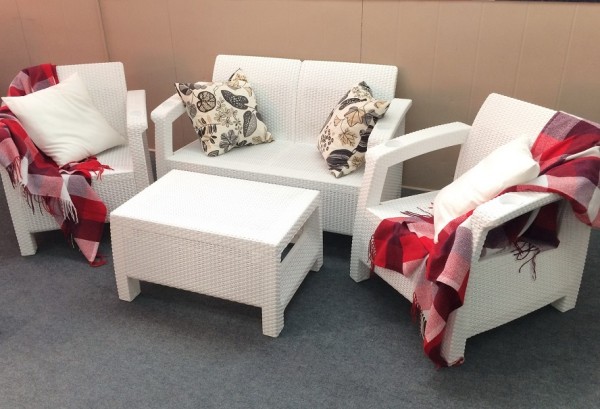 Комплект Yalta Terrace Set белый купить в Югорске