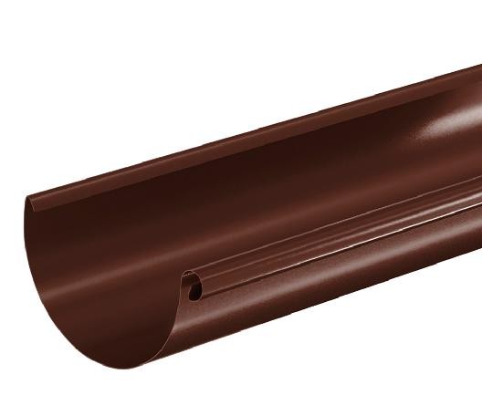 Водосток Aquasistem, система 150/100 - Водосточный желоб 3.00м RAL 8017 Коричневый купить в Югорске
