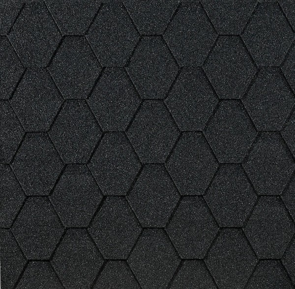 Гибкая черепица EURASIA Docke, Коллекция ШЕСТИГРАННИК Серый купить в Югорске