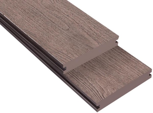 Террасная доска ДПК Outdoor 3D полнотелая NEVADA/CALIFORNIA BROWN коричневая микс купить в Югорске