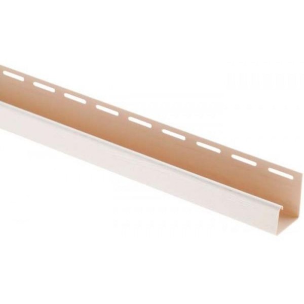 J-профиль Люкс Крашенный, T-15, ВН, Белый купить в Югорске