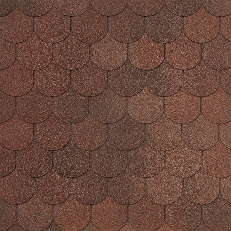 Гибкая черепица Tegola ASSISI terracotta 420 купить в Югорске