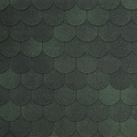 Гибкая черепица Tegola ASSISI verde 473 купить в Югорске