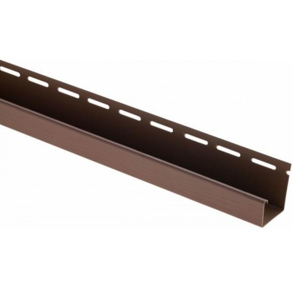 J-профиль Люкс Крашенный, T-15, ВН, Тёмный Орех купить в Югорске
