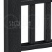 Комплект крышка/юбка для столба SEQUOIA BLACK купить в Югорске