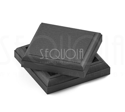 Комплект крышка/юбка для столба SEQUOIA GRAY купить в Югорске