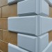Угол Наружный к Фасадным Термопанелям Доломит Дагестанский Камень 400 мм Белый купить в Югорске