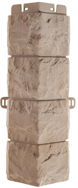 Фасадная панель Наружный угол фагот (талдомский), 0,45 х 0,13м (н) купить в Югорске