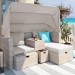 Комплект мебели AFINA плетеной из иск. ротанга AFM-330 Beige купить в Югорске