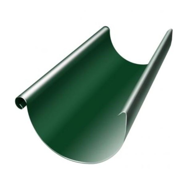 Водосток Grand Line 125x90 – Желоб 3м RAL 6005 купить в Югорске