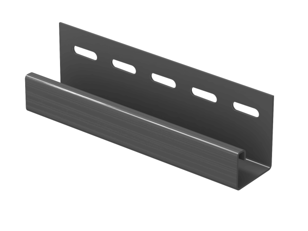 J-планка Ю-пласт Классика графитовая купить в Югорске