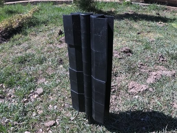Угловой элемент поворотный, пластиковый от 60° до 300° для доски 300х30 мм из ДПК чёрный Holzhof купить в Югорске