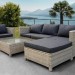 Комплект мебели AFINA плетеной из иск. ротанга YR821G Grey/Grey купить в Югорске