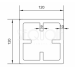Столб SEQUOIA Evolution 3D WOOD GRAY купить в Югорске