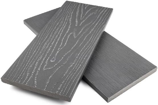 Заборная доска ДПК полнотелая NanoWood Серый купить в Югорске