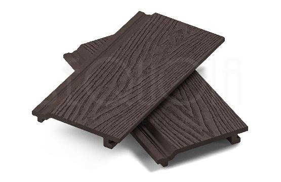 Доска фасадная ДПК 3D SEQUOIA Evolution WOOD BROWN купить в Югорске