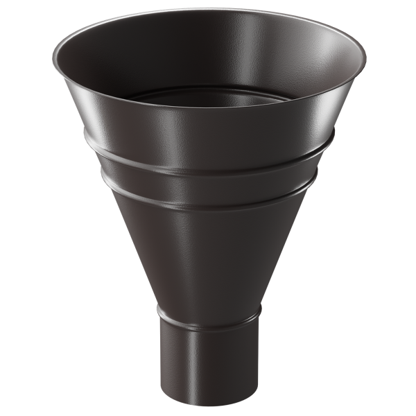 Воронка водосборная Döcke STAL PREMIUM, Шоколад купить в Югорске