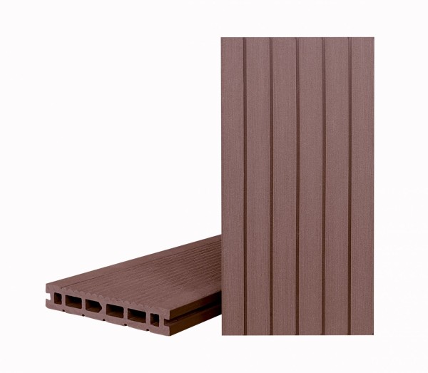 Террасная доска Классик Орех Милано (пустотелая с пазом) купить в Югорске