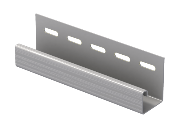 J-планка Ю-пласт Классика серая купить в Югорске