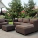 Комплект мебели AFINA плетеной из иск. ротанга YR821A Brown/Beige купить в Югорске