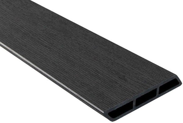 Доска Ромбус 3D ДПК Outdoor STORM BLACK черная купить в Югорске
