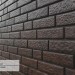 Фасадная панель Ю-Пласт Стоун Хаус Кирпич Коричневый купить в Югорске