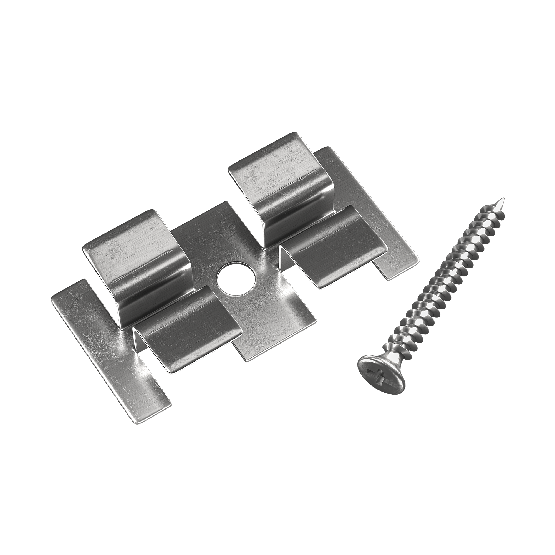 Клипса с саморезом, Grinder шовный монтаж 5 mm купить в Югорске