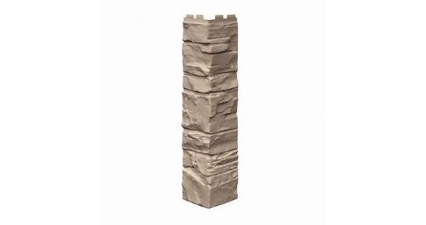 Угол наружный VOX Solid Stone Lazio камень светлая глина купить в Югорске