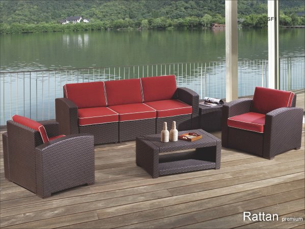Уличные диваны и кресла коллекции Rattan Premium 5  купить в Югорске