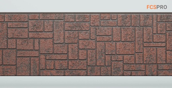 Фиброцементные панели FCS Simple АА5 (под камень) купить в Югорске