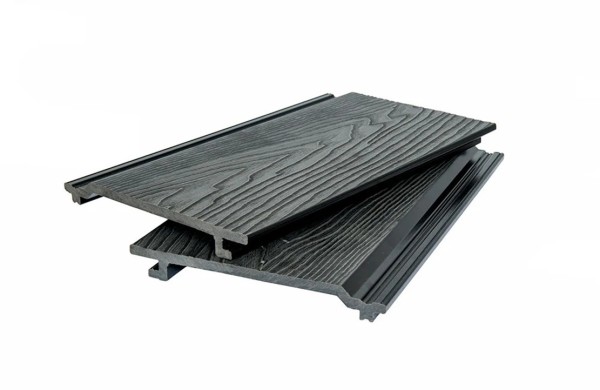 Фасадная доска 3D WOOD BRUSHING, чёрный купить в Югорске