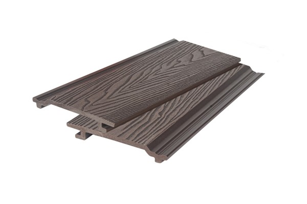 Фасадная доска 3D WOOD BRUSHING, тёмно-коричневый купить в Югорске