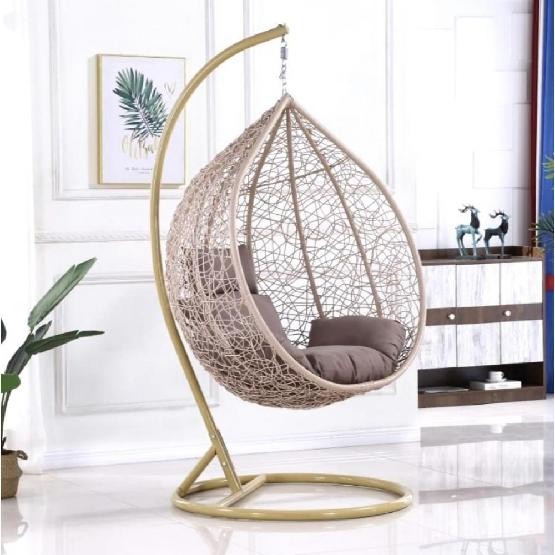 Кресло Подвесное из искусственного ротанга AFM-169A-XLB Beige купить в Югорске