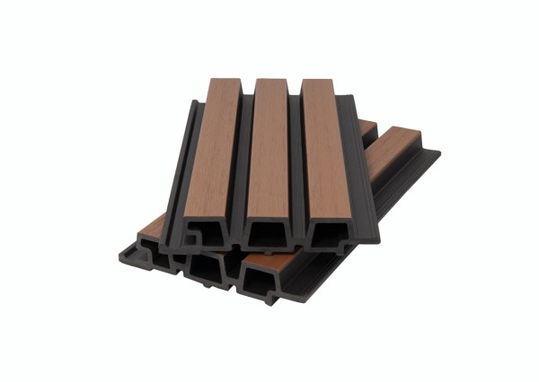 Фасадная панель брусковая двухцветная co-extrusion, sand mix купить в Югорске