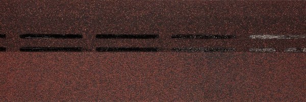 Коньково-карнизная черепица Docke Standard, красный купить в Югорске