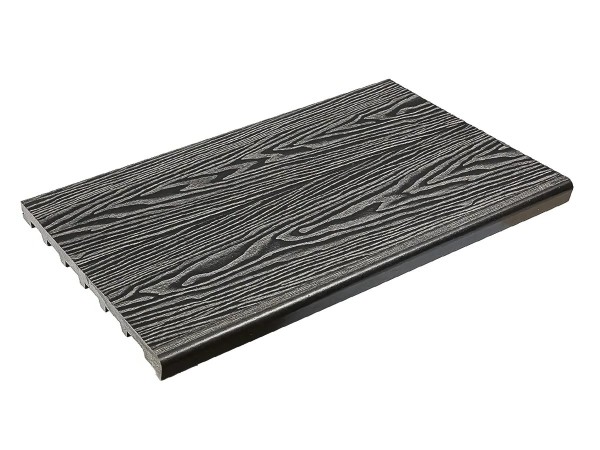 Ступень полнотелая из ДПК Deckart Step 3D Графит купить в Югорске