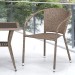 Комплект плетеной мебели AFINA из иск. ротанга T25B/Y137C-W56 Light Brown 2Pcs купить в Югорске