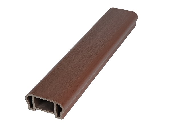 Перила верхнее фигурное Woodvex Co-Extrusion Махагон купить в Югорске