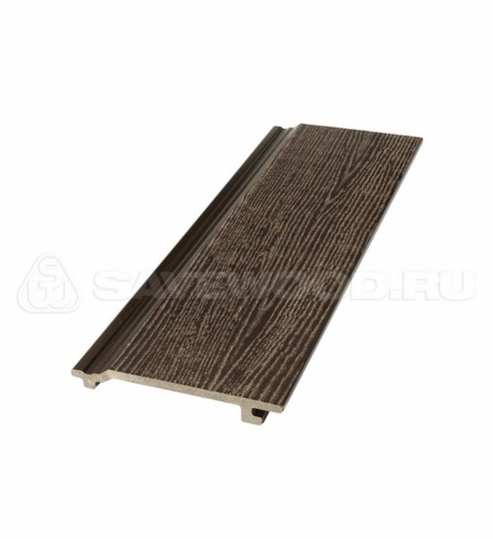 Сайдинг из дпк savewood sw-sorbus радиальный распил темно-коричневый купить в Югорске