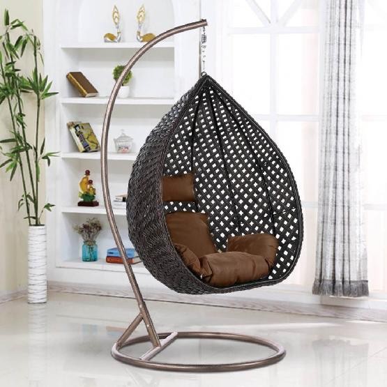 Кресло Подвесное из искусственного ротанга AFM-250B-L Brown купить в Югорске