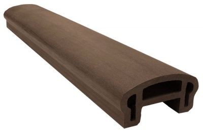 Перила вехнее фигурное Woodvex Select Венге купить в Югорске