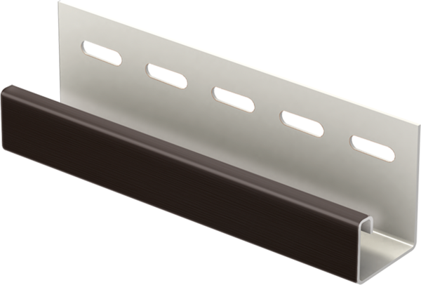 J-планка к Софиту PRO Тёмно коричневый купить в Югорске