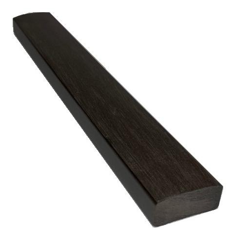 Лавочный брус Ecodecking Некст полнотелый брашированный 70х35 венге купить в Югорске