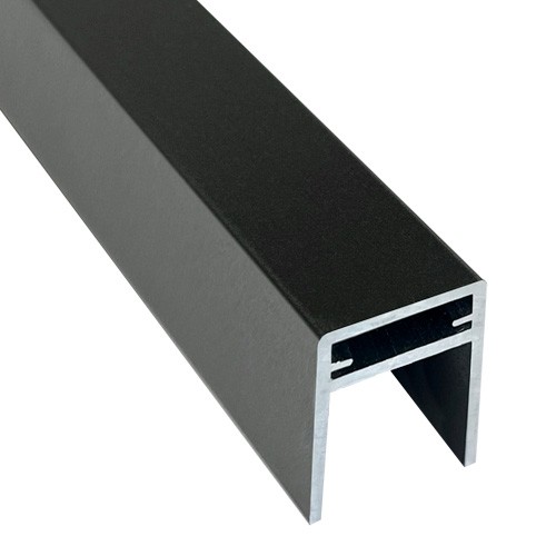 П-профиль Алюминиевый EasyDecking 35x25 Черное дерево купить в Югорске