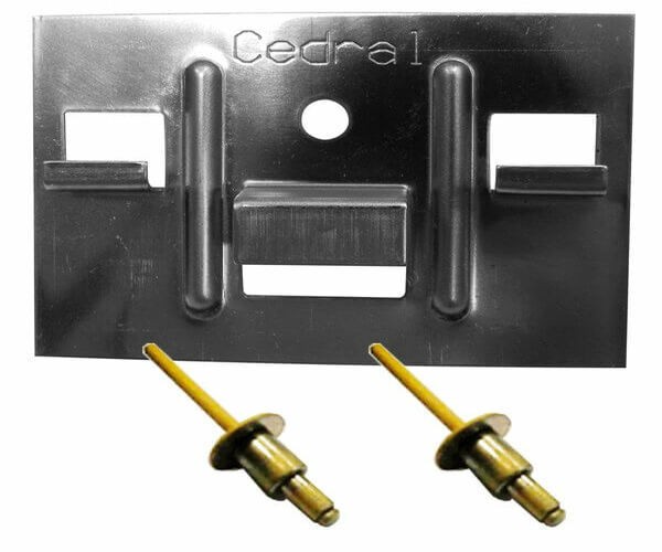 КЛЯММЕР + ЗАКЛЁПКА ДЛЯ CEDRAL CLICK 250 ШТ купить в Югорске