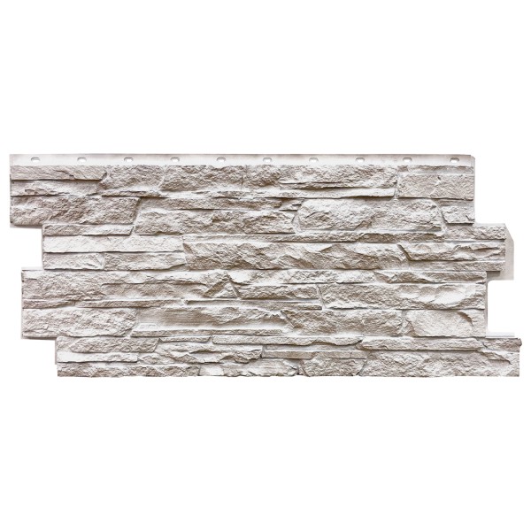 Фасадная панель FineBer, Скала, Мелованный белый купить в Югорске