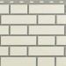Фасадная панель Альта-Профиль, Кирпич Клинкерный, Белый купить в Югорске