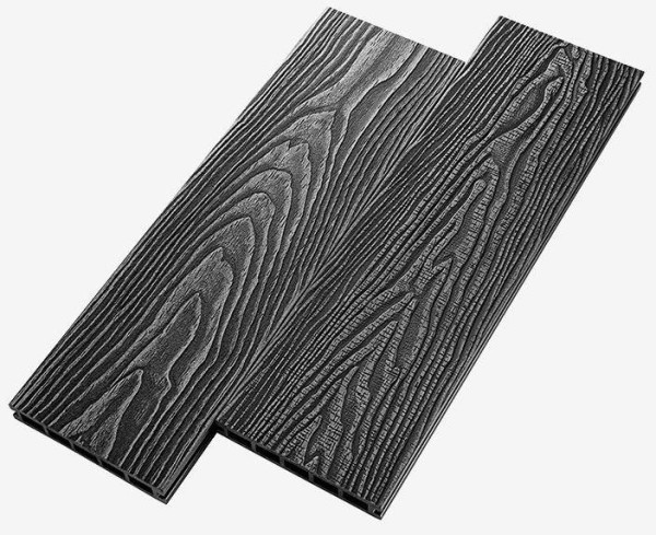 Террасная доска из ДПК RusDecking Unodeck Vintage - Графит купить в Югорске